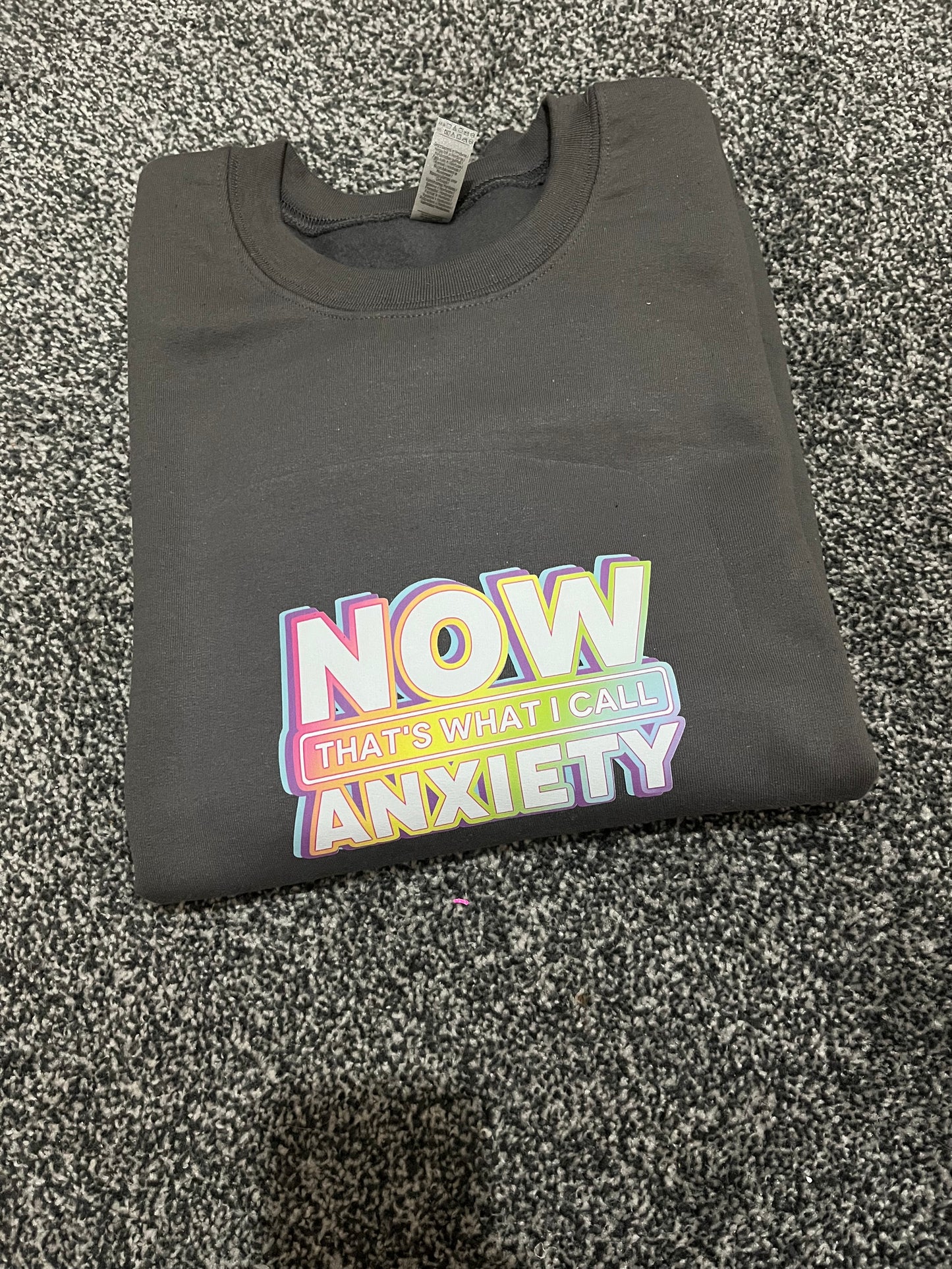 NOW that’s anxiety jumper and hoodies.