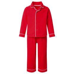 Children’s traditional style pyjamas- personalised front pocket