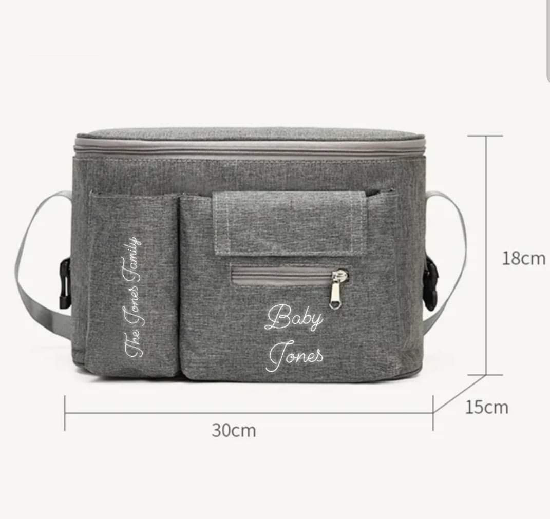 Customisable baby changing bag