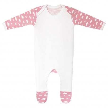 Childrens customised pink cloud pyjamas