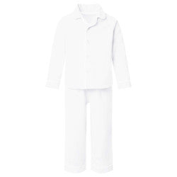 Children’s traditional style pyjamas- personalised front pocket