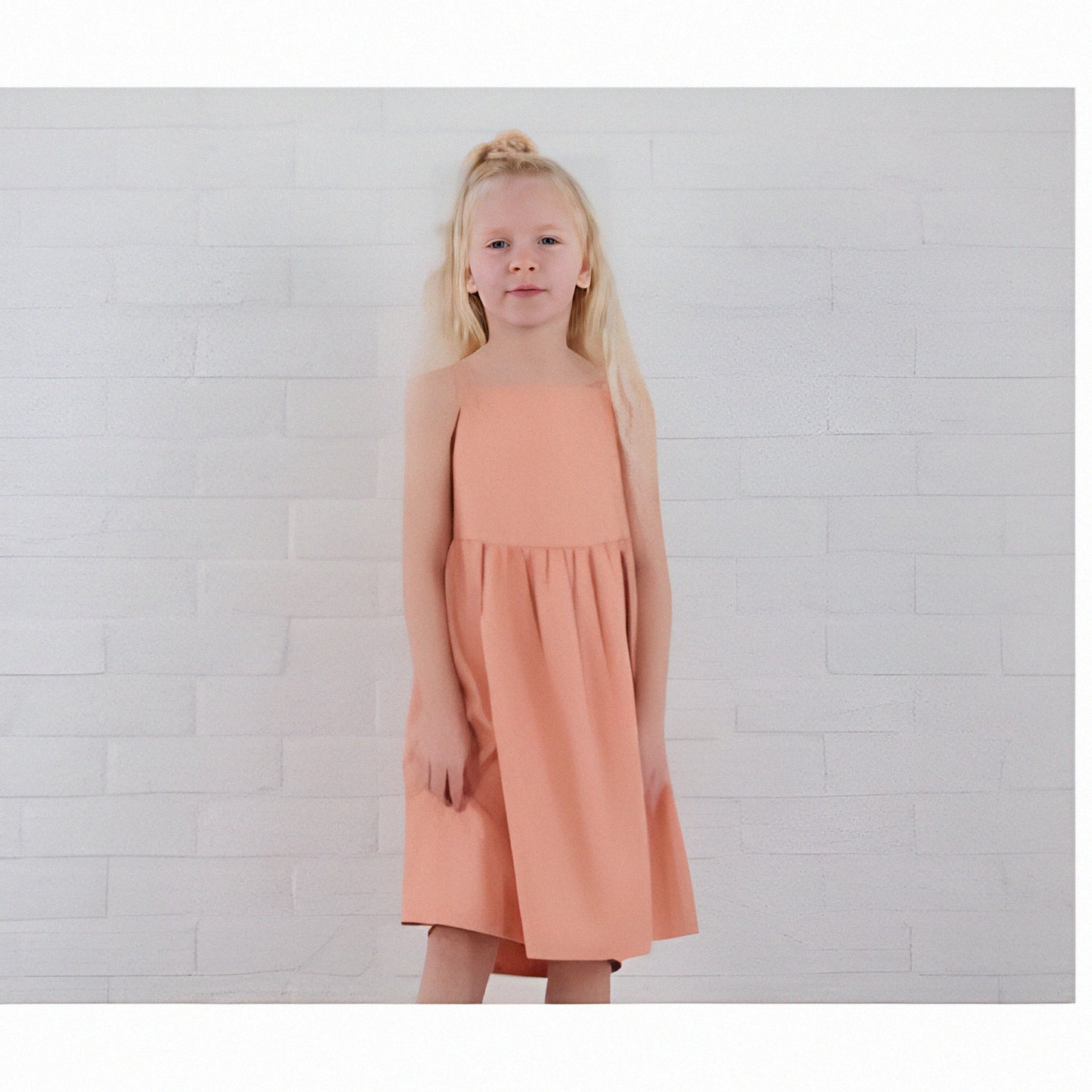 Girls strappy personalised/customised summer dress