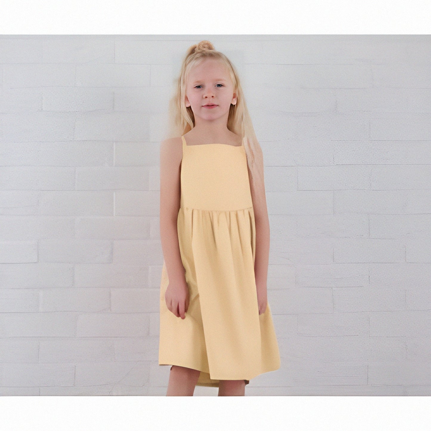 Girls strappy personalised/customised summer dress