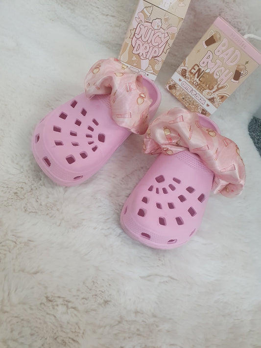 Makeup inspired croc straps