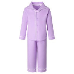 Children’s traditional style pyjamas- personalised front pocket
