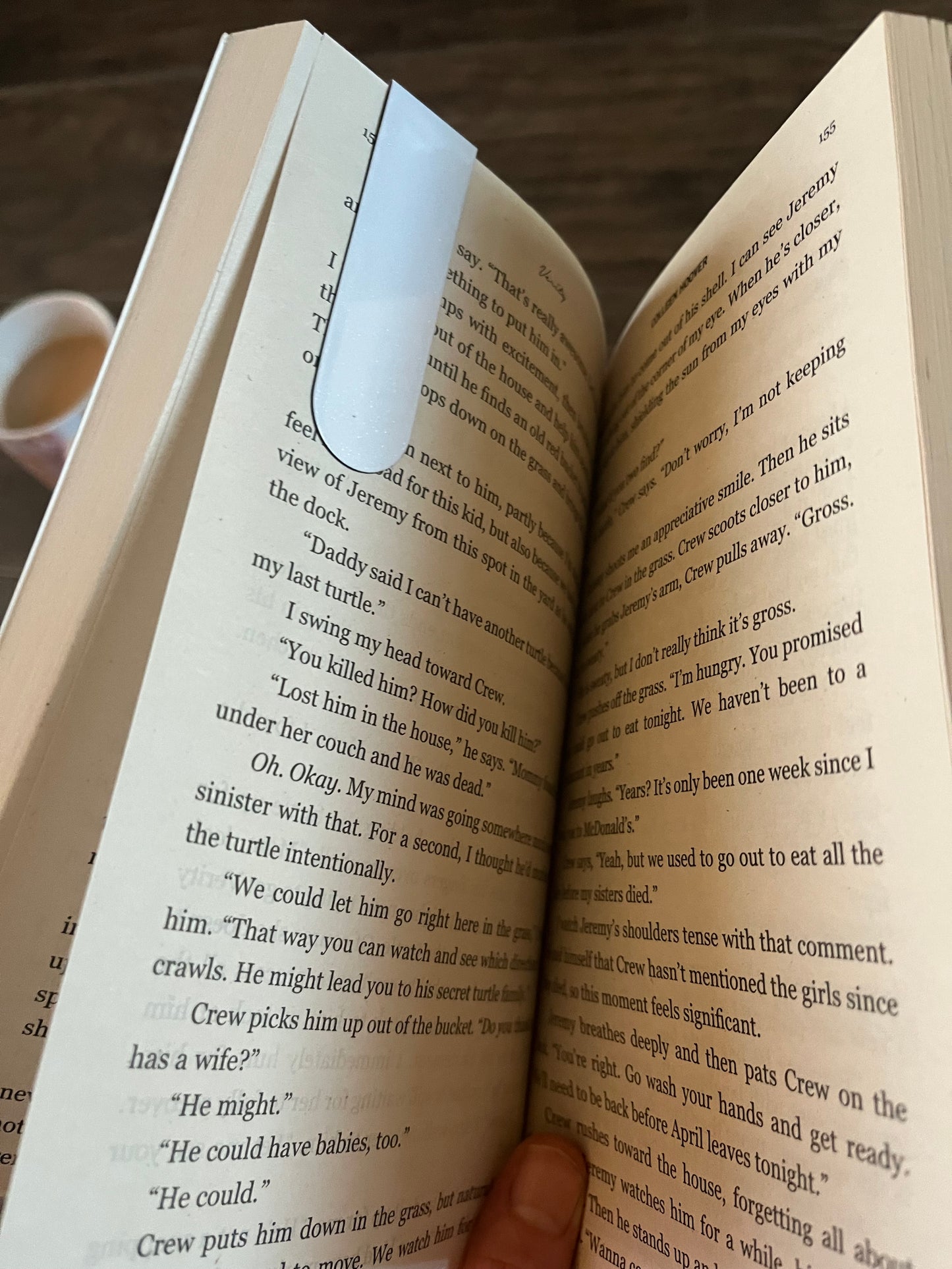 Custom printed magnetic bookmarks