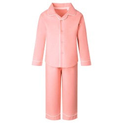 Children’s traditional style pyjamas- personalised front pocket
