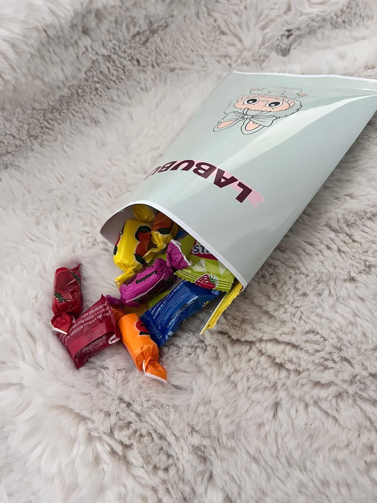 Character themed treat packets