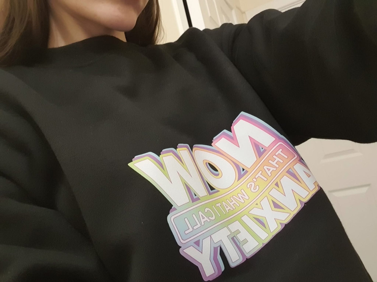 NOW that’s anxiety jumper and hoodies.
