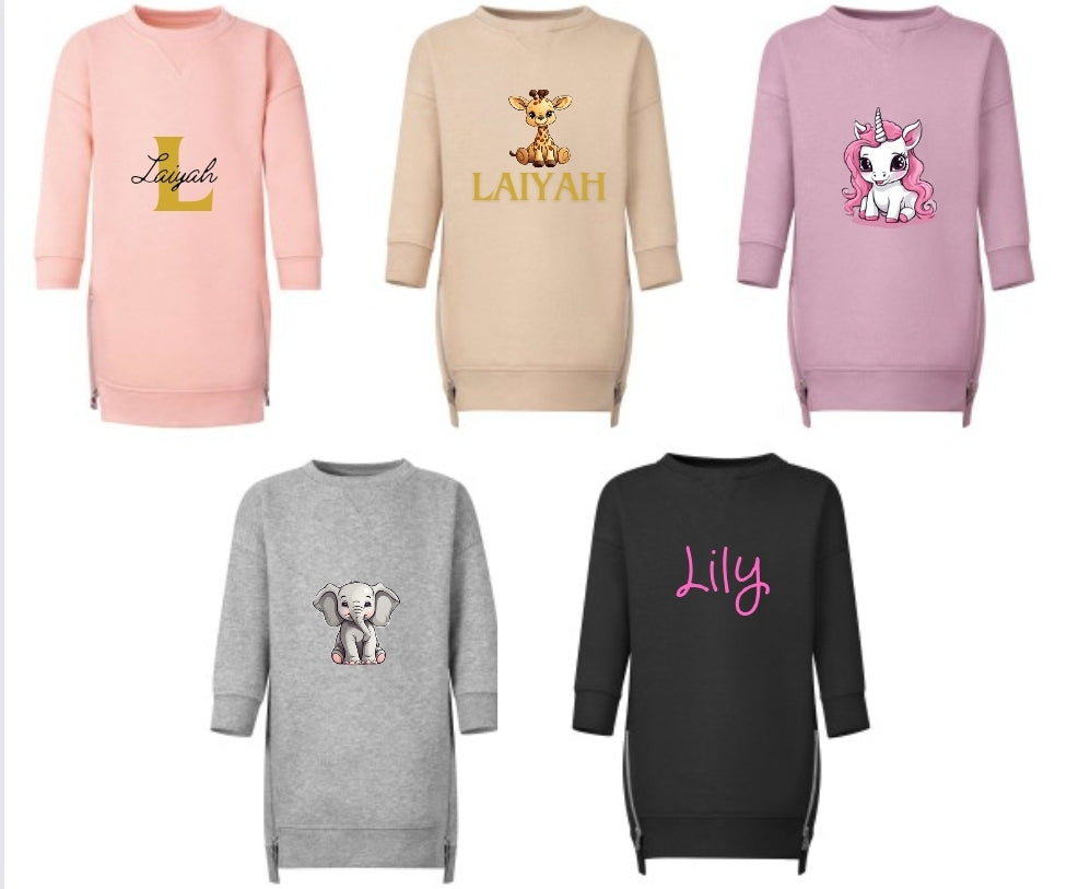 Children sweatshirt dress