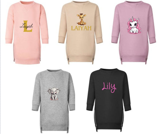 Children sweatshirt dress