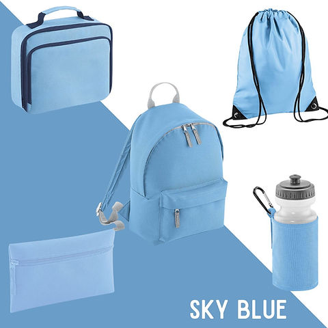 Back to school backpack and lunch box 5piece set