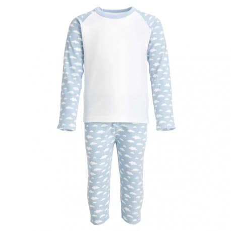 Children's blue cloud pyjamas